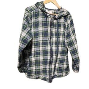 40 degree north flannel jacket size 1X